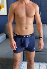 Elevated Dual Pouch Boxer (Blue)