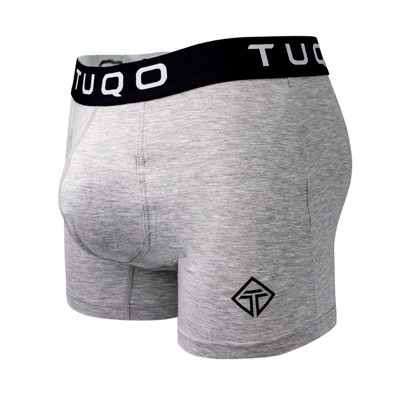 Elevated Dual Pouch Boxer (Grey) – Tuqo